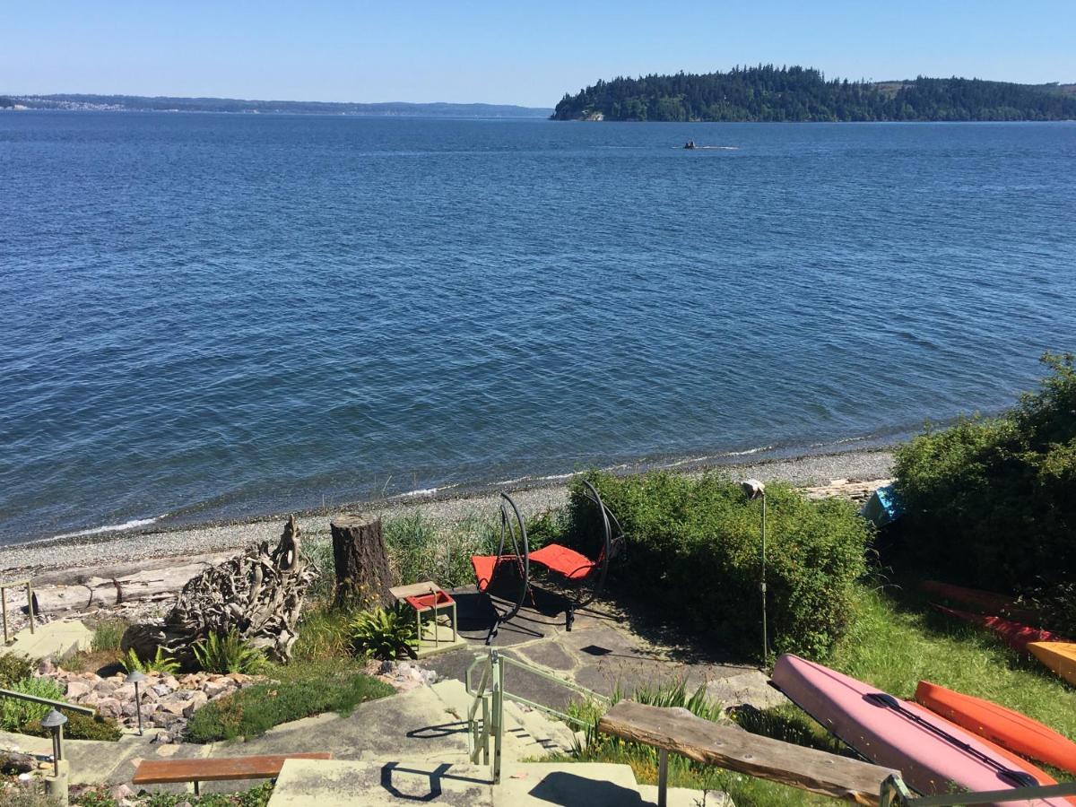 Puget Sound Chic Romantic Cottage With Private Beach Access & Gated Entry Port Ludlow Luaran gambar
